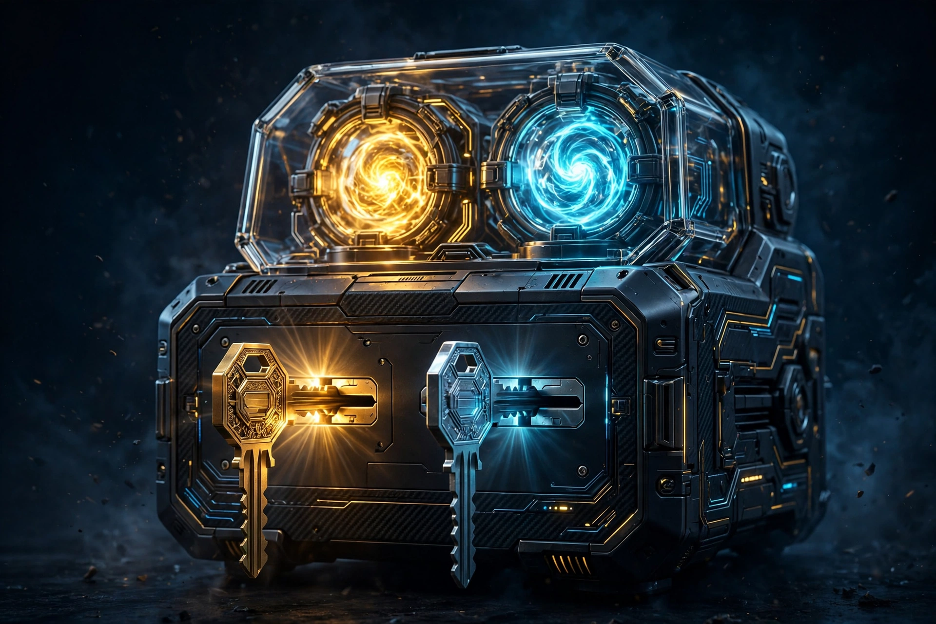 DualForge twin-core mining rig