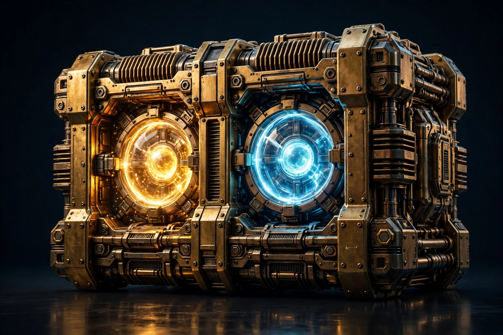 DualForge twin-core mining rig